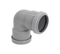 Kayflow 32mm Push-Fit 90 Degrees Knuckle Bend (Double Socket) - Light Grey