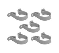 Kayflow 32mm Push-Fit Pipe Clip (5 Pack) - Light Grey