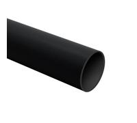 Kayflow 32mm Push-Fit Waste Water Pipe - 1.45m, Black