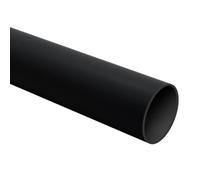 Kayflow 32mm Push-Fit Waste Water Pipe - 2.9m, Black