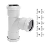 Kayflow 40mm Push-Fit 88° Swept Branch (Triple Socket) (10 Pack) - White