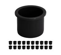 Kayflow 40mm Push-Fit End Cap (20 Pack) - Black