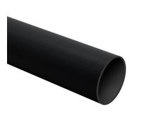 Kayflow 40mm Push-Fit Waste Water Pipe - 2.9m, Black
