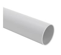 Kayflow 40mm Push-Fit Waste Water Pipe - 2.9m, White