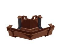 Kayflow Ogee 120mm Gutter External 135° Corner - Brown