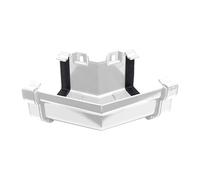 Kayflow Ogee 120mm Gutter External 135° Corner - White