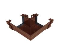 Kayflow Ogee 120mm Gutter External 90° Corner - Brown