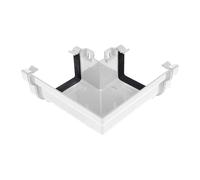 Kayflow Ogee 120mm Gutter External 90° Corner - White