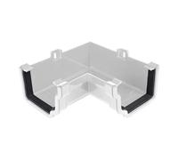 Kayflow Ogee 120mm Gutter Internal 90° Corner - White