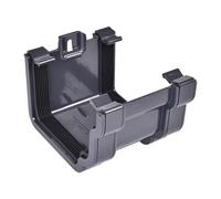 Kayflow Ogee 120mm Gutter Union - Anthracite Grey