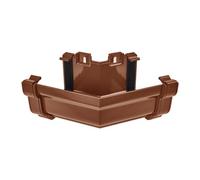 Kayflow Ogee Gutter External 150 Degree Corner - Brown