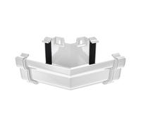 Kayflow Ogee Gutter External 150 Degree Corner - White