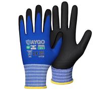 KAYGO Safety Work Gloves MicroFoam Nitrile Coated 3 Pairs, KG18NL