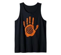 Kayha - Paleo Spiral Hand of Humanity Petroglyph Symbol Tank Top