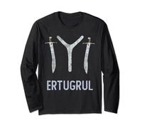 Kayi Tribe Swords Marking IYI Symbol Ottoman Ertugrul Long Sleeve T-Shirt