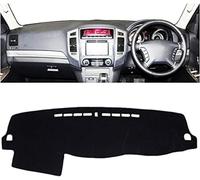 KAYJAE Car Dash Cover Mat,For Mitsubishi Pajero Montero 2007-2017,RHD Black Edge Anti-Slip Mat Dashboard Cover Pad Interior Styling Accessories