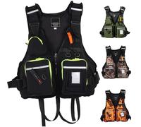 Kayka Jacket with Pockets and Whistle for Fishing Kayak Boating