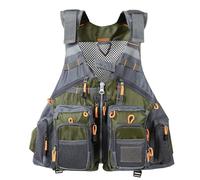 Kayka Jacket with Zipper for Fishing, Kayaking, Boating, Adults Under 220lbs