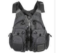 Kayka Jacket with Zipper for Fishing, Kayaking, Boating, Adults Under 220lbs