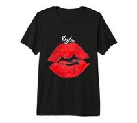 Kaylee Red Lips Personalized First Name Premium T-Shirt