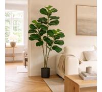 KAYLEEFOLR 5FT150CM Artificial Fiddle Leaf Fig Tree,Faux Ficus Lyrata Plant