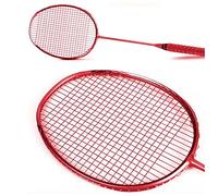 KAYLRE Badminton Racket 100% Carbon Professional Badminton Racket with bag Ultralight Offensive Badminton Racket Racquet outdoor sports Sporting goods Badminton Racket Cover (Size : Red)