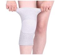 KAYLRE Warm Knee Pads 2pcs Self Heating Support Knee Pads Knee Brace Warm for Arthritis Joint Pain Relief and Injury Recovery Belt Knee Massager Foot Knee Pads (Color : Gray, Size : XL)