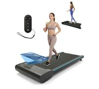 Kayman 3-in-1 Walking Pad Treadmill - Under Desk Electric Treadmill, Space-Saving, 120kg Capacity, 1-6km/h, Running, Walking & Working Modes, 2-Level Manual Incline, LED Display, Remote,900×400mm Belt