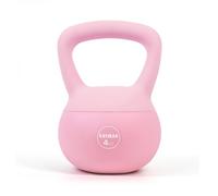 KAYMAN 4kg Soft Kettlebell for Home Gym - PVC Coated Weight - Floor Safe Flat Base - Ergonomic Non-Slip Handle - Strength Training, CrossFit, HIIT, Core Workout - Durable Fitness Equipment