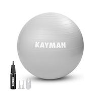 KAYMAN Yoga Ball, Durable Anti-Burst Pregnancy, Birthing, Gym, Maternity & Swiss for Fitness, Pilates, Balance, and Stability Workouts, Ideal Birthing Ball Pregnancy 55-85cm