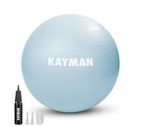 KAYMAN Yoga Ball, Durable Anti-Burst Pregnancy, Birthing, Gym, Maternity, Swiss Balls for Fitness, Pilates, Balance, and Stability Workouts, Ideal Birthing Ball Pregnancy 55-85cm