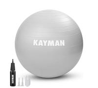 KAYMAN Yoga Ball, Durable Anti-Burst Pregnancy, Birthing, Gym, Maternity, Swiss Balls for Fitness, Pilates, Balance, and Stability Workouts, Ideal Birthing Ball Pregnancy 55-85cm