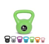 Kayman Kettlebell 4KG, 6KG, 8KG, 12KG, 16KG, 20KG - Ergonomic Handle & Flat Bottom for Stability - Home Gym Weight for Strength Training & Cardio - Versatile Range for Fitness Workouts