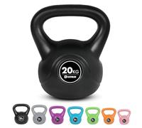 Kayman Kettlebell 4KG, 6KG, 8KG, 12KG, 16KG, 20KG - Ergonomic Handle & Flat Bottom for Stability - Home Gym Weight for Strength Training & Cardio - Versatile Kettlebells in Range for Fitness Workouts