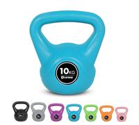 Kayman Kettlebell Set, 4, 6, 8, 12, 16 & 20KG Ergonomic Handle & Flat Bottom for Stability, Home Gym Weight for Strength Training Cardio & Fitness Workouts, Durable Kettle Bells (10Kg)
