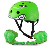 KAYMAN Kids Bike Helmet age 3 to 12, Adjustable Safety Gear for Boys and Girls, Suited to Scooter, Cycling, Skateboard & Roller Skating - Protection for Boys & Girls