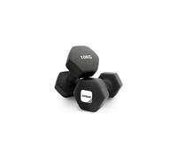 KAYMAN Neoprene Dumbbells Pair with Anti-Slip Grip,Hex Edges,Water-Resistant Surface & Workout Poster-Weight Set for Home, Gym & Fitness (1kg 1.5kg 2kg 3kg 4kg 5kg 6kg 7kg 8kg 9kg 10kg 12kg)