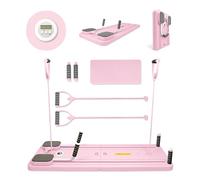 Kayman Pilates Board - Compact Foam & PP Exercise Platform with Auto Rebound - Foldable, Stable & Versatile - Space-Saving Workout Board for Home Gym - 105.7×40.6×6.8cm (Pink)