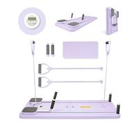 Kayman Pilates Board - Compact Foam & PP Exercise Platform with Auto Rebound - Foldable, Stable & Versatile - Space-Saving Workout Board for Home Gym - 105.7×40.6×6.8cm (Purple)