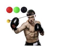 Kayman Set of 4 Boxing Reflex Ball, Headband Attached MMA Punch Training Ball Kayman Multicolor