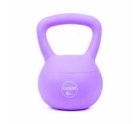 Kayman Soft Kettlebell For Home Gym Pvc Coated Weight Floor Safe Flat Base Ergonomic Non-Slip Handle Strength (6 Kg)