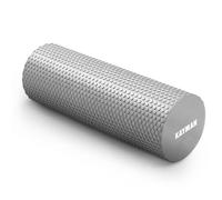 KAYMAN Sports Foam Roller Sports Recovery, Deep Tissue Muscle Tension Relief & Circulation Increase Portable & Lightweight Self Massager for Back, Legs, Gym, Pilates & Yoga EVA 44.5 x 15cm (Grey)