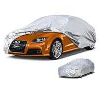 Kayme 6 Layers Car Cover Waterproof Breathable for Coupe, Outdoor Full Cover Rain Sun Dust All Weather Protection, Universal Fit Audi TT, Peugeot 207CC, Mercedes SLK, BMW Z3, Tigra, MGB/MGF/MGR etc.