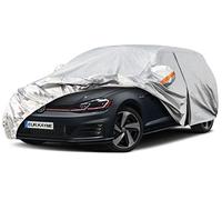 Kayme 6 Layers Hatchback Car Cover Waterproof Breathable, Outdoor Full Cover Rain Sun Dust All Weather Protection. Fit Ford Focus, VW Golf, Mercedes A Class, Opel Astra, etc. (415 To 450 cm) 2L