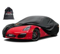 Kayme 7 Layers Car Cover Waterproof Breathable for Coupe, Outdoor Full Cover Rain Sun Dust All Weather Protection, Universal Fit Porsche 718, Jaguar F-type, 350z 370z, BMW Z4, CLC, 308cc etc.