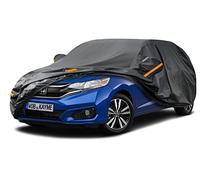 Kayme 7 Layers Hatchback Car Cover Waterproof Breathable, Custom Fit Honda Jazz (2002-2024), Outdoor Full Small Car Cover Sun Rain UV Dust All Weather Protection. Shipping From UK Warehouse.