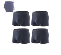 Kaymila Boxer Briefs, Elitevienna Mens Incontinence Underwear, Octipa Men's Ultra-Absorbent Incontinence Boxer Briefs (4PCS*K,L)