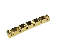Kaynes 42mm Height Adjustable Brass Guitar Nut Replacement for Telecaster Tele Stratocaster Strat ST TL Style Electric or Acoustic Guitar (42mm for ST/TL Guitar)