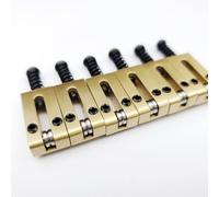 Kaynes 6PCS 10.5MM Guitar Bridge Roller Saddles - Brass Tremolo Bridges Saddle for Fender Telecaster Tele Stratocaster Strat ST TL Style Electric Guitar Replacement