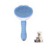 KAYNO Cat Brush with Release Button,Brush Or Comb with Stainless Steel Serrated Teeth for Indoor Long and Short Haired Cats, Dogs, Pets to Remove Tangled, Loose Hair, Grooming Cleaning Brush.